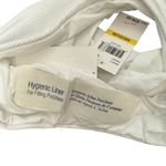 Becca Nwt  High Waist Ribbed White Bikini Swim Bottoms Medium Photo 2