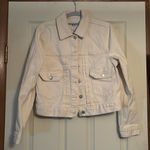 Oat Off White Jean Jacket size s Photo 0