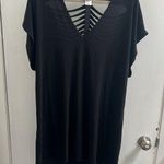 Jordan Taylor  Black V-Neck Dress with Cutout Design size XL Photo 0