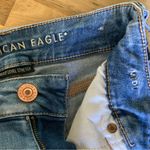American Eagle  Outfitters Midi Distressed Denim Shorts 0 Photo 6