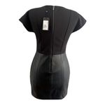 Armani Exchange Faux Leather Dress Photo 3
