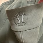 Lululemon  Scuba Oversized 1/2 Zip Hoodie Tidewater Teal Size M/L Photo 4