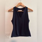 Susana Monaco  Skirt Set in Navy Blue Sz L‎ Photo 4