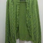 XOXO Collection Green Knit Cardigan 1X Photo 0