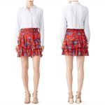 Rebecca Minkoff Red Ruffle Mini skirt Photo 5