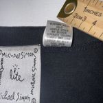 Michael Simon Lite Black Floral Embroidery Cotton Long Sleeve Cardigan Size 1X Photo 4