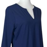 Lands' End Lands’ End Sports Dress Laser Cut Eyelet Trim Navy Blue Women’s Size M/L 10–12 Photo 6