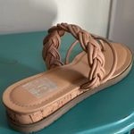 Dolce Vida Francene Tan Braided Cork Wedge Slip on Sandal Size 7.5 Photo 2