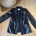Glassons Black Leather Jacket Photo 0