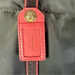 Kate Spade  New York Nylon Tote Black Red Size Medium Small Flaw‎ Pictured Photo 1