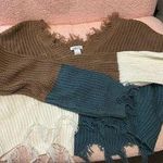 Rue 21  Cropped Sweater Knit Photo 0