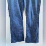 Gap 1969 Blue Dark Wash Stretch Flare Jeans Size 18 Long Photo 5