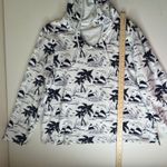 Talbots  Sail Away Scoop Neck Hoodie Size XL Nautical Beach Preppy Coastal Comfy Photo 8