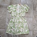 Show Me Your Mumu  Jessa Mini Dress Size Small Green Cream Desert Sand Photo 4
