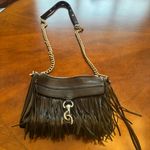 Rebecca Minkoff Black Crossbody Bag with Fringe Photo 1