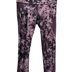 Under Armour Compression HeatGear Leggings Purple Pink Camo Women’s Size Small Photo 0