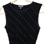 Classiques Entier Women's Black Lace Sleeveless Tank Top Size Small Y2K Photo 2