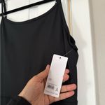 Yogalicious  Lux Black Rib Scarlett Flare Jumpsuit size L Photo 4