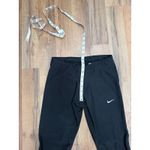 Nike  Dri-Fit Black Running Tights‎ Reflective Zip Leggings M Photo 8