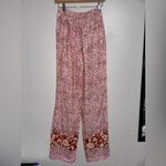 ZARA  High-Waisted Wide-Leg Linen Blend Trousers Photo 2