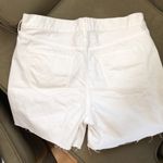 Madewell  White Denim Loose Fit Longer Length 5” Short Size 27 Photo 2