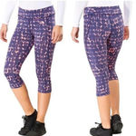 The North Face  navy and coral Capri leggings size S Photo 1