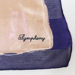 Symphony Vintage Purple & Pink Flower Scarf Wraps Photo 1