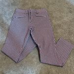 Gap  skinny dress pants size 0, fun design for work. And colors go nice for Memorial Day or Fourth of July!  Photo 0