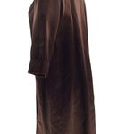Vintage 1920s Art Deco Fur and Silk chocolate Brown Coat Size undefined Photo 8