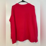 J.Crew Bright Pink Wool/Alpaca Blend Pullover Crewneck Sweater Size Small Photo 5