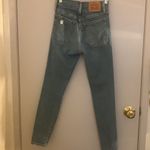 Levi's Jeans Wedgie Skinny Distressed Ripped High Waisted 24 Photo 4