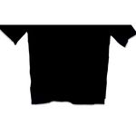 ZARA NWT  Knitwear Collection Short Sleeve Contrast Mock Neck Sweater S Black Photo 5