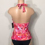 Ralph Lauren Lauren pink and red tankini top. Photo 5