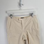 ATM Anthony Thomas Melillo Cream Corduroy Pants Mid Rise Office FLAW Womens 4 Photo 1
