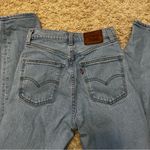Levi's premium denim 70s high slim straight jeans size 25 Photo 5