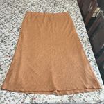 Abercrombie & Fitch Crinkle Textured Maxi skirt brown Matching Set Size XL Photo 1
