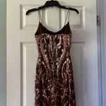 Windsor Brown Homecoming Dress Sequin Photo 2