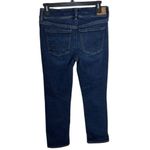 American Eagle Outfitters Artist Cropped Jean Dark Wash Stretch Jeans Size 6 Photo 1