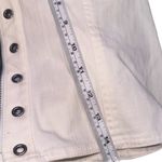 Harley Davidson  Denim Corset Bustier Top Beige In Color Embroidery On The Corset Photo 5