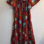 Hilo Hattie vintage cruise print Hawaiian dress Red Size 2X Photo 5