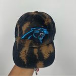 47 Brand NFL 47 Carolina Panthers Custom Bleach Splatter Dad Hat OS Football Sports Photo 1