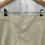 Patagonia Crop Hiking Pants Women 4 Khaki Tan Polyester Hook Loop Closure Pocket Photo 4