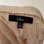 Lulus Lulu’s Cable Knit Sweater Skirt- Stretchy Waist Size XS Photo 2