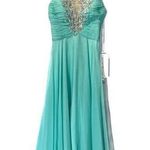 Rachel Allan Green Formal Size 0 Aqua Photo 0