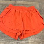 Maaji Women’s Medium Orange Active Shorts Elastic Waist Athletic Photo 0