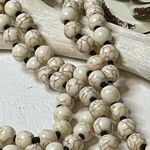 Buffalo white howlite 36” necklace. Gorgeous as a layering piece or alone Photo 2