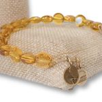 ALEX AND ANI  Positive Energy Bangle Bracelet Amber Photo 5