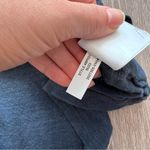 J.Crew J.‎ Crew 100% linen tee navy blue roll cuff sleeve Photo 6