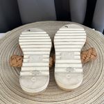 Marc Fisher Jaimee leather braided sandals sz 5 Photo 8