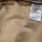 Garnet Hill Womens Ruched Lined Bikini Bottom Gray Striped Size 02 Photo 4